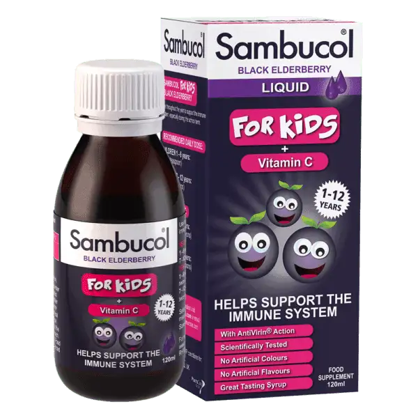 Sambucol Kids sirop | Suport imunitar | Sambucol® cu extract din soc